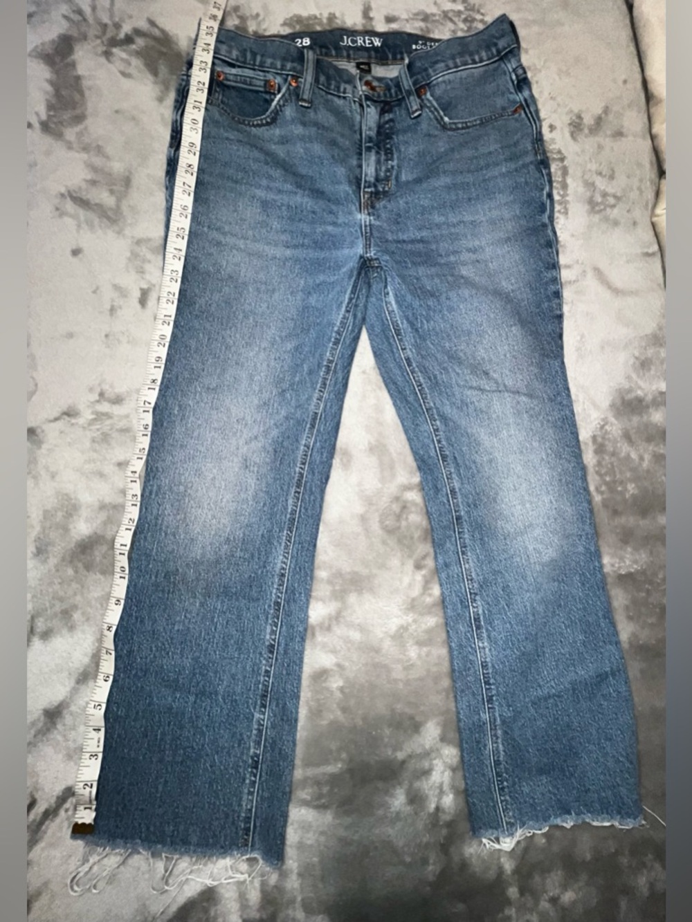 J.Crew Straight-Leg women Jeans in Washed Blue size 28